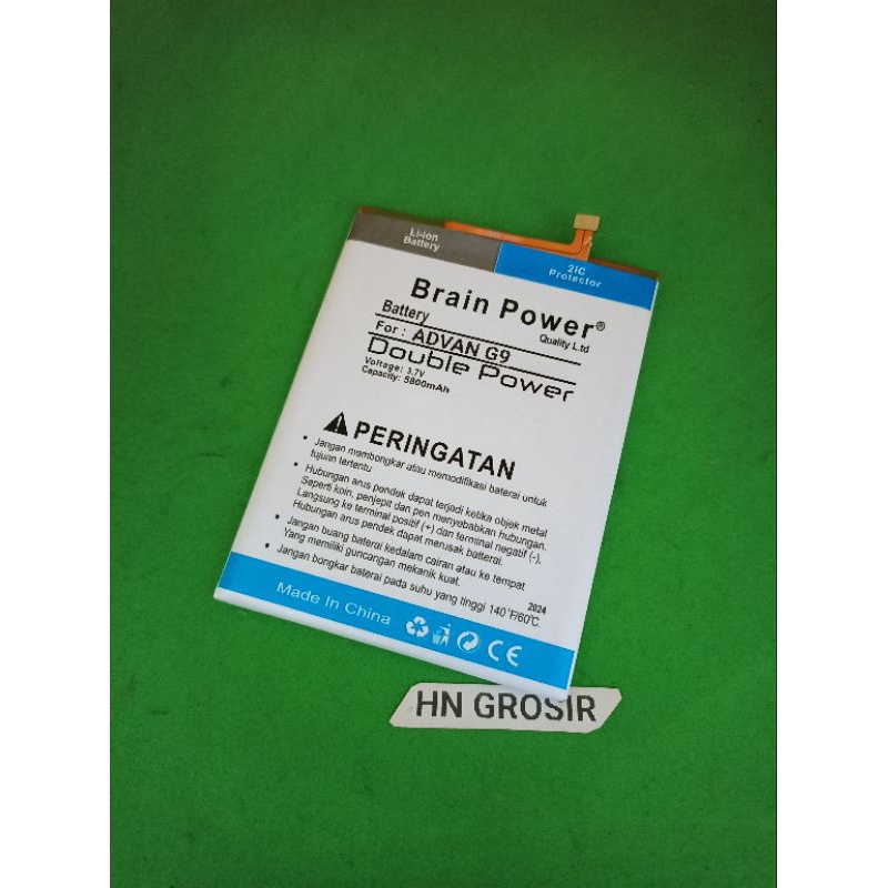 Baterai batre Advan G9 / G9 PRO / G9 PLUS Advan 6501 double power battery batrey hp