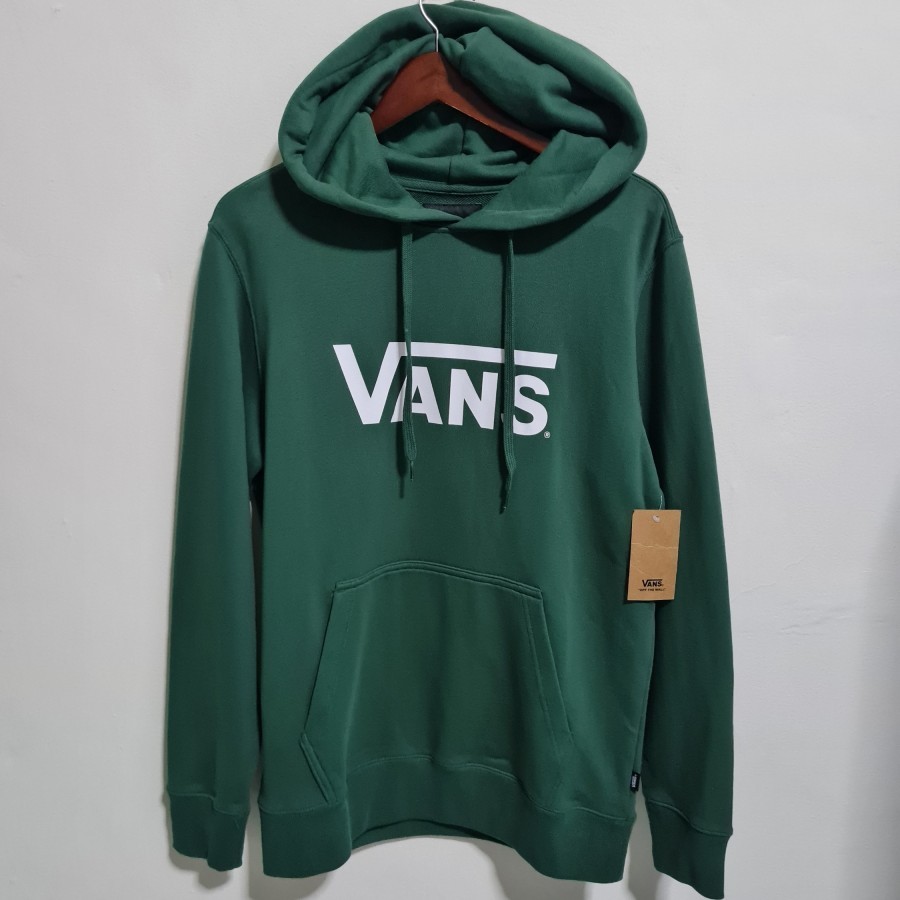 Hoodie VANS AP M Big Logo Green Original 100% BNWT