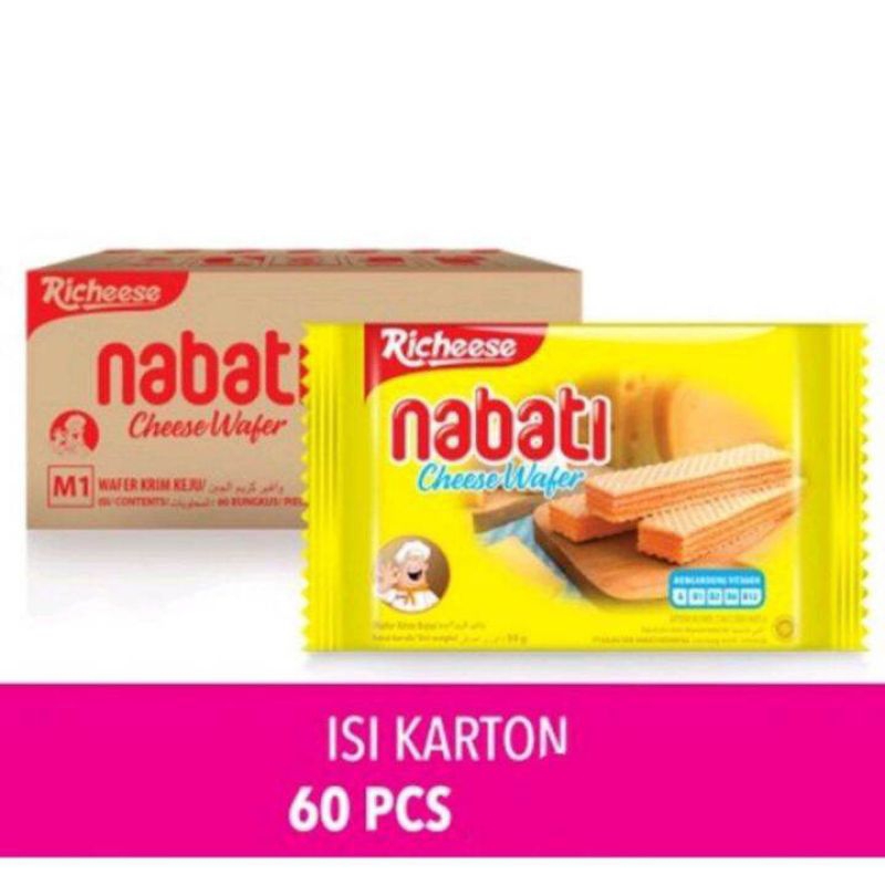 

Nabati wafer 37gr rasa keju