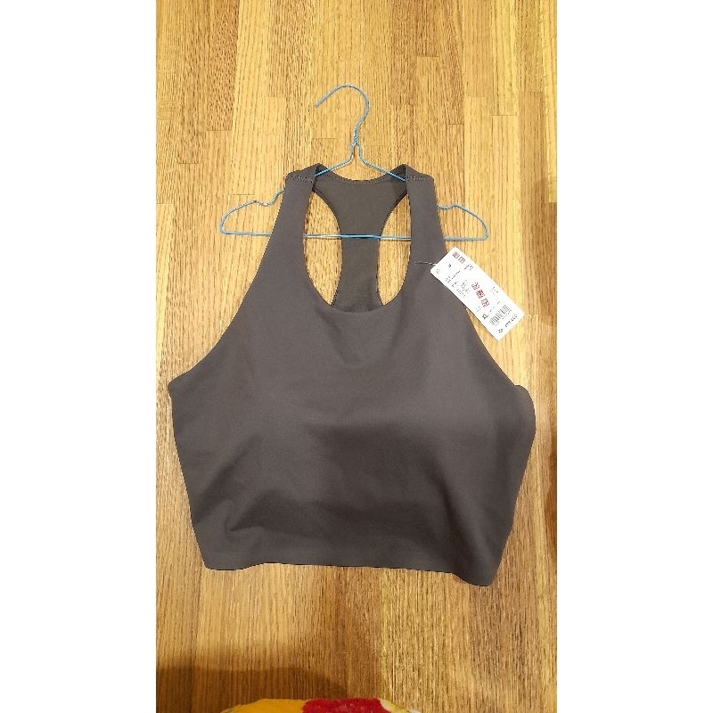 NEW UNIQLO Sport Bra Grey Size XL