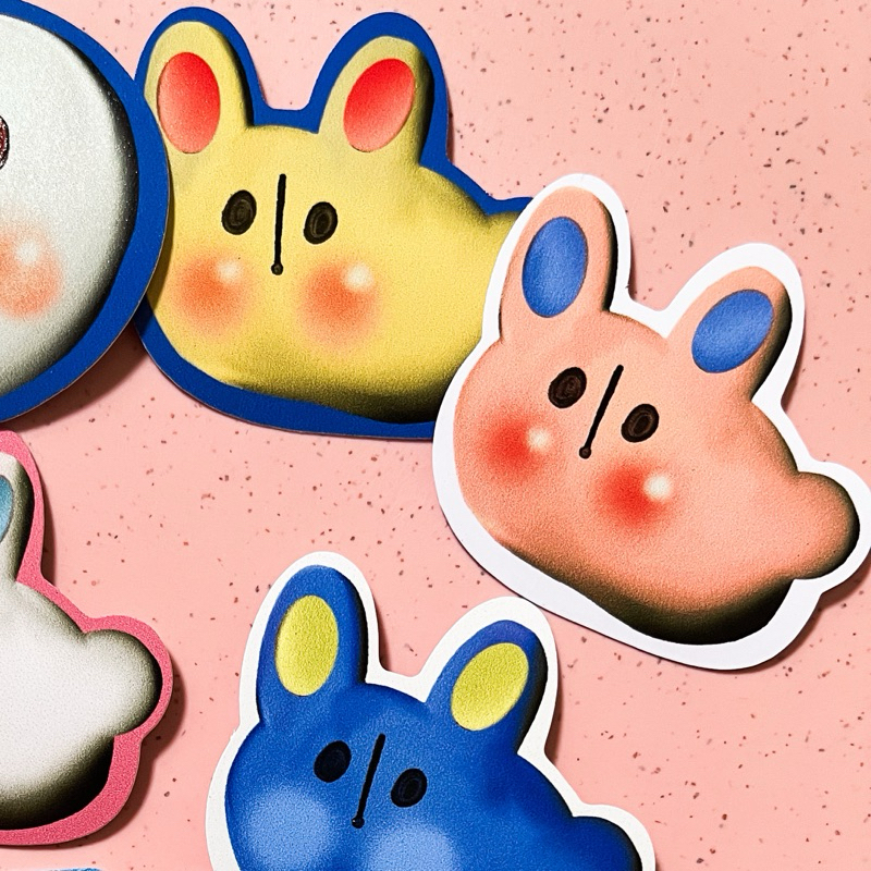 

Serotonnin ✩ Wabbit 3D UV Sticker