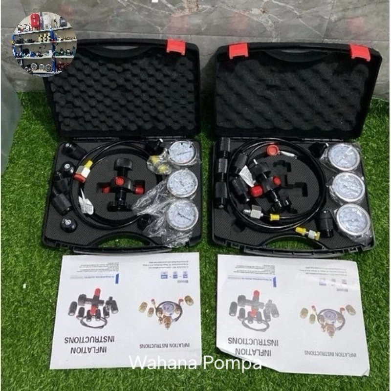 Hyrdaulic Accumulator Charging Nitrogen Gas Kit alat isi nitrogen