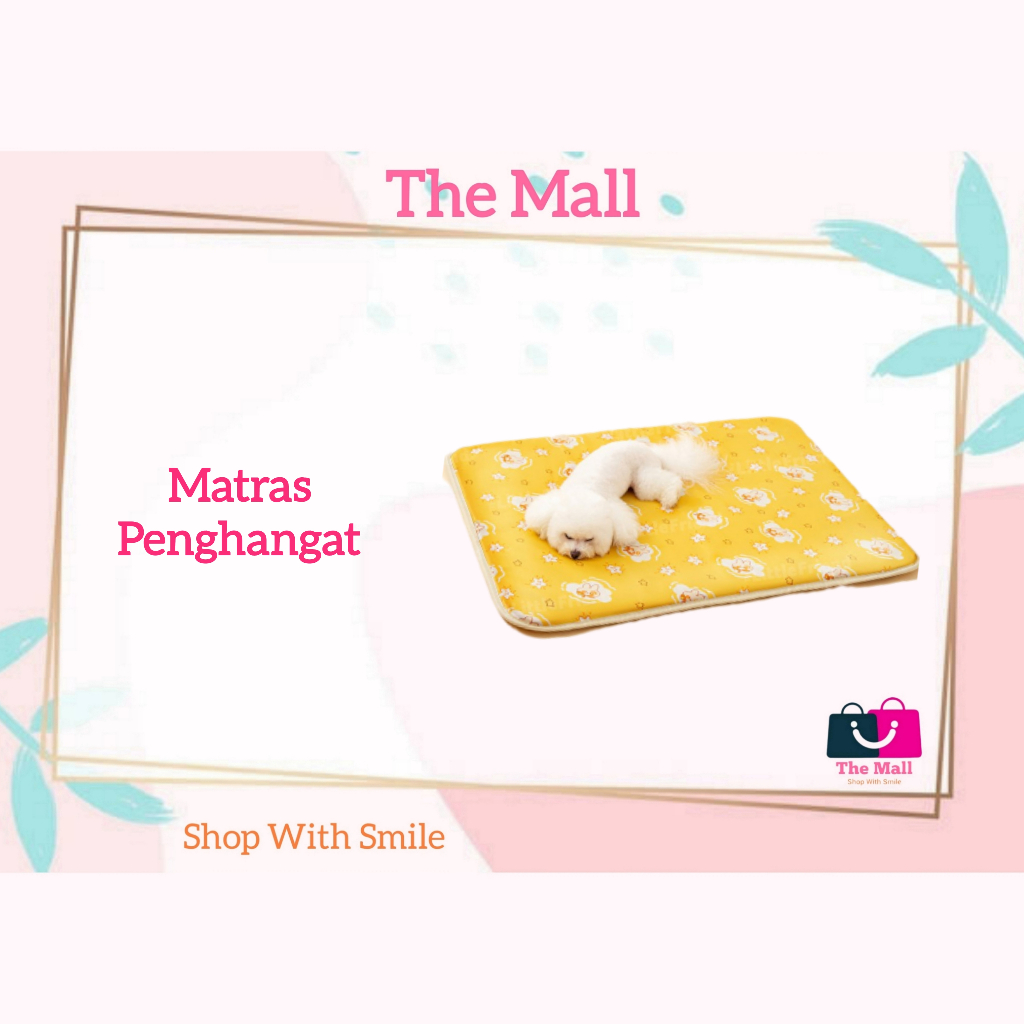 (The Mall) Matras Penghangat Anak Kucing Anjing Electric - Pet Heating Mat Pad