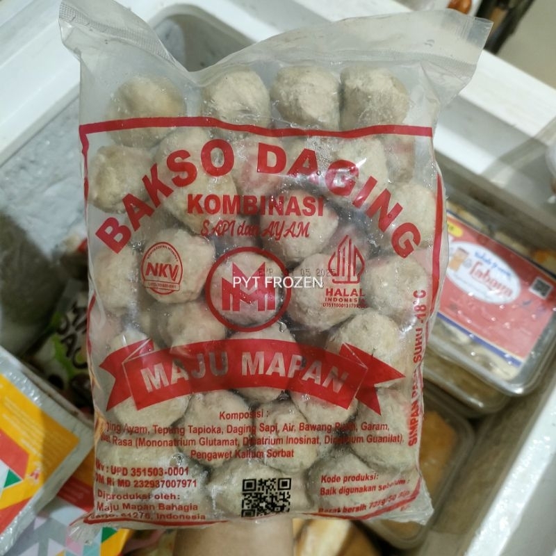 

BAKSO MAJU MAPAN ISI 50