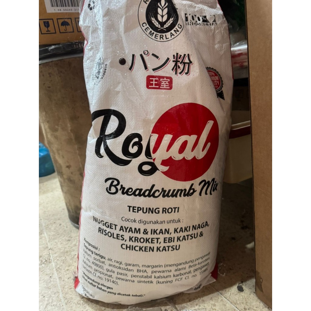 

Breadcrumb Mix Royal / Tepung Roti Royal / Tepung Panir Royal - REPACK