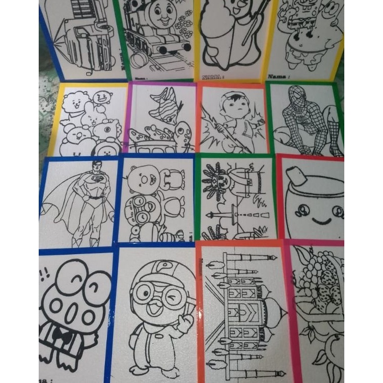 

Borong Produk paket styrofoam 12 picsstyrofoam lukismewarnailukis anak