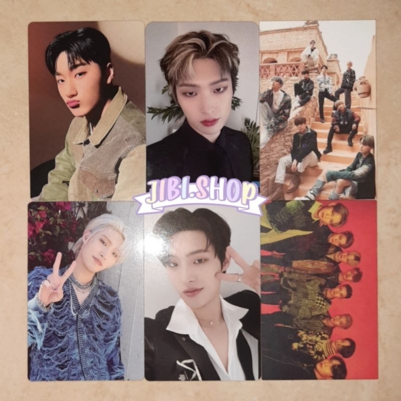 ateez hongjoong san mingi yeosang official album pc photocard the world will digipack zero fever tre