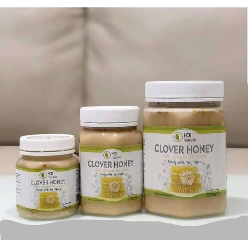 

clover honey 1kg original 2026 free sendok kayu