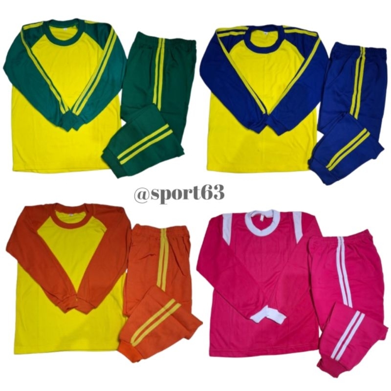 Seragam sekolah anak Tk/Paud/Seragam olahraga anak Tk/Paud/Stelan olahraga anak Tk/baju olahraga ana