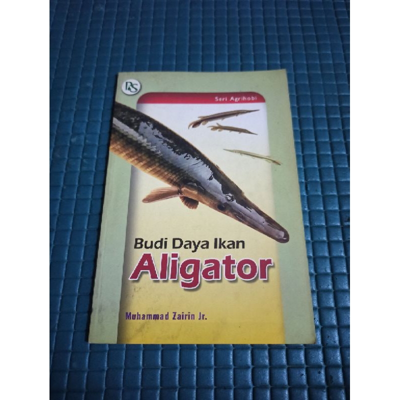 buku BUDI DAYA IKAN ALIGATOR