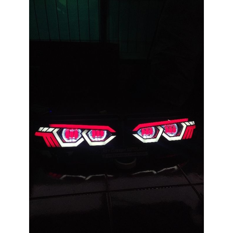 Headlamp/Lampu Depan Custom Carry Futura