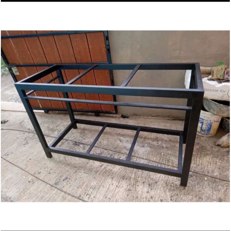 rak aquarium besi hollow 100x50x70