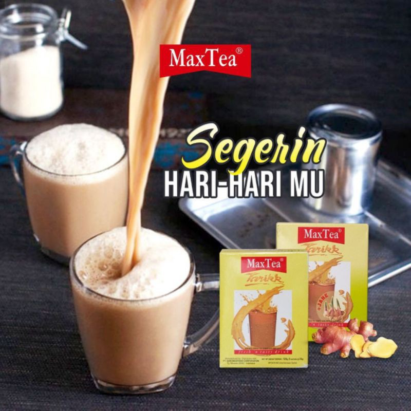 

MAX TEA Teh Tarik 25gr Sachet Renceng isi 10Pcs