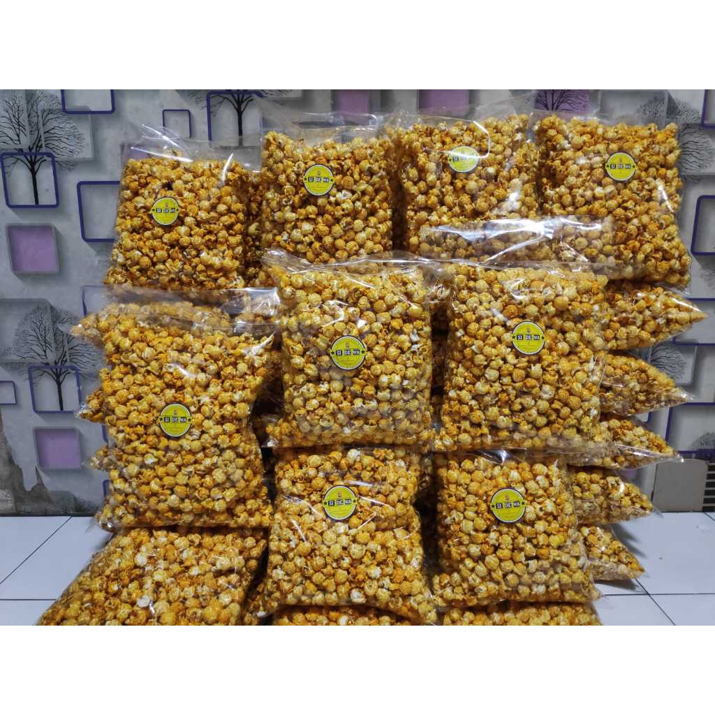 

popcorn caramel 500g jumbo mushroom si de wa termurah terlaris