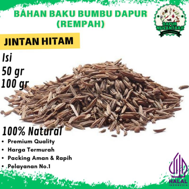 

Bumbu Dapur Bahan (JINTAN HITAM) Rempah Lengkap Murah Grosir Alami Natural 100% Penyedap Rasa Masakan Halal Premium Quality