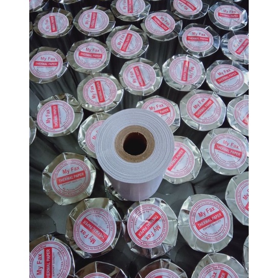 

Super Korting KERTAS KASIR THERMAL PAPER ROLL MURAH UK 8x48mm paket 1roll1pcs