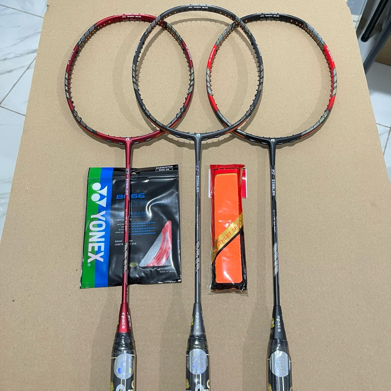RAKET BADMINTON APACS Z - ZIGGLER 38 LBS ORIGINAL