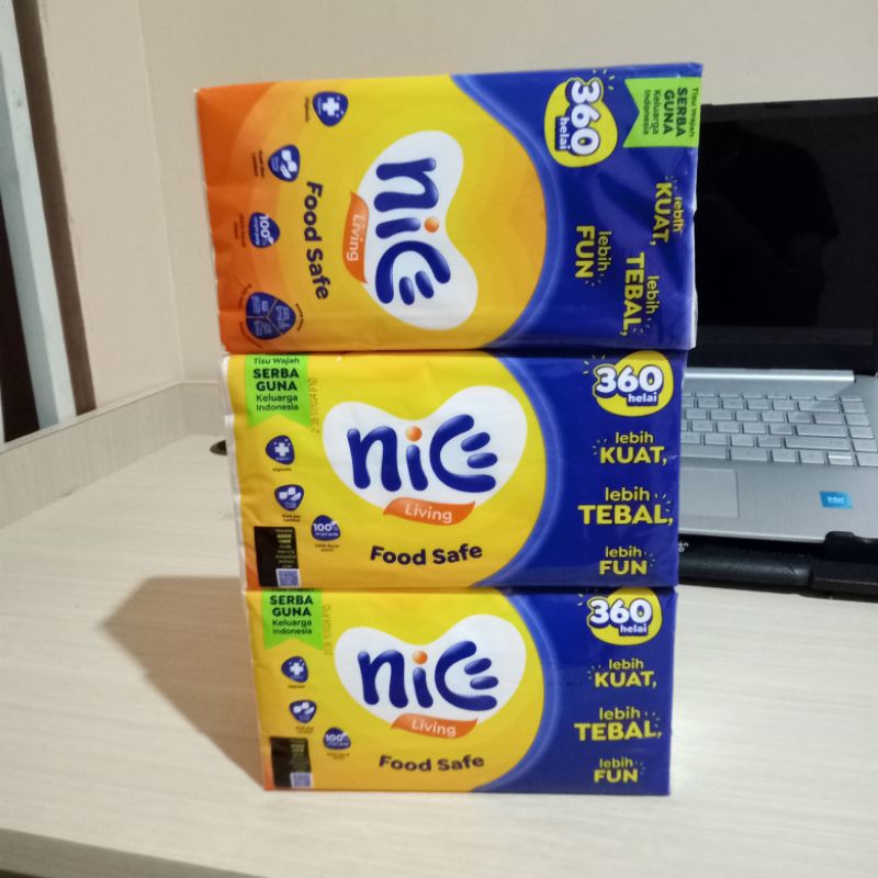 PAKET TISU NICE 360 helai / PAKET 3 DAN PAKET 5