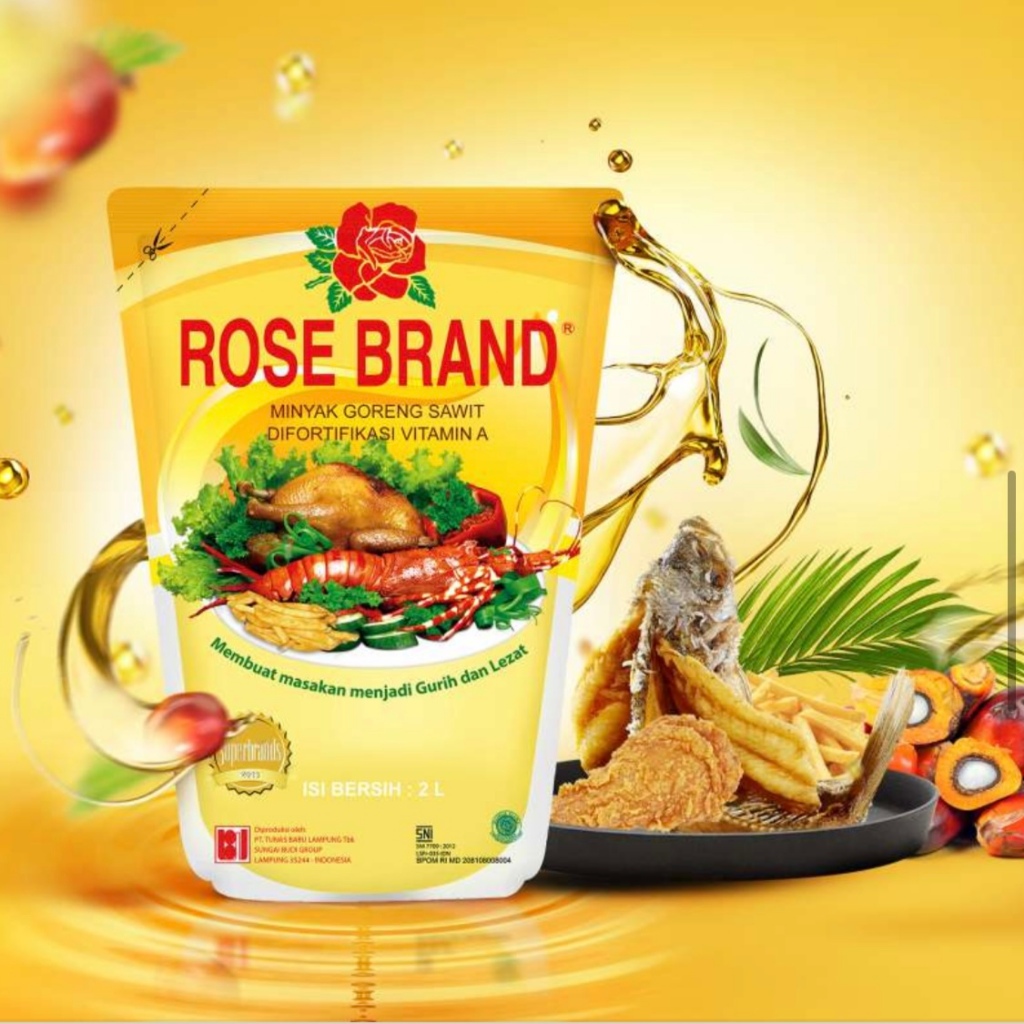 

[MURAH] READY MINYAK GORENG ROSEBRAND 1 LITER