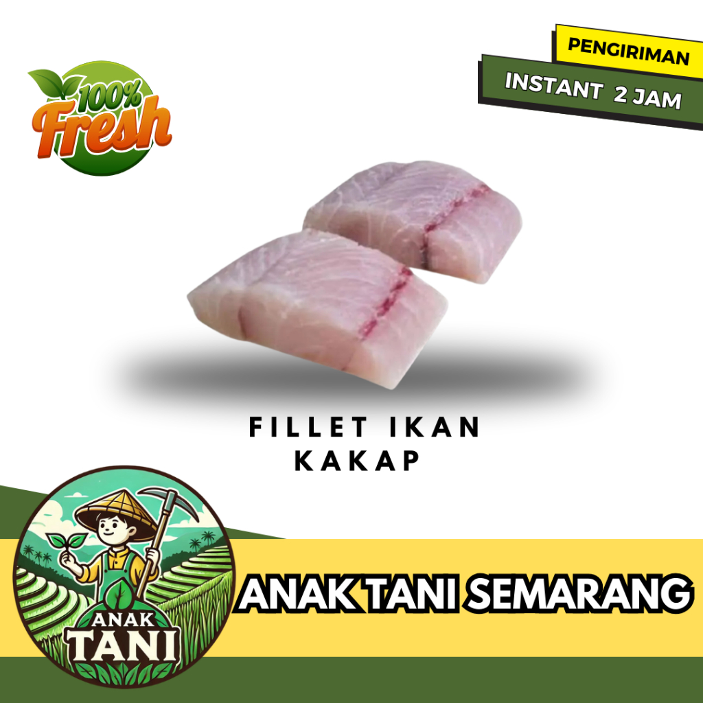 

[ANAK TANI] FILLET IKAN SEGAR PER 250GR SIAP KIRIM INSTANT AREA SEMARANG