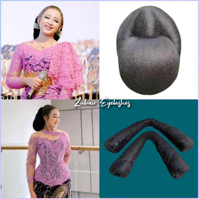 SATU SET SANGGUL JAWA MLETREK(Sanggul Mletrek + Subal Solo)