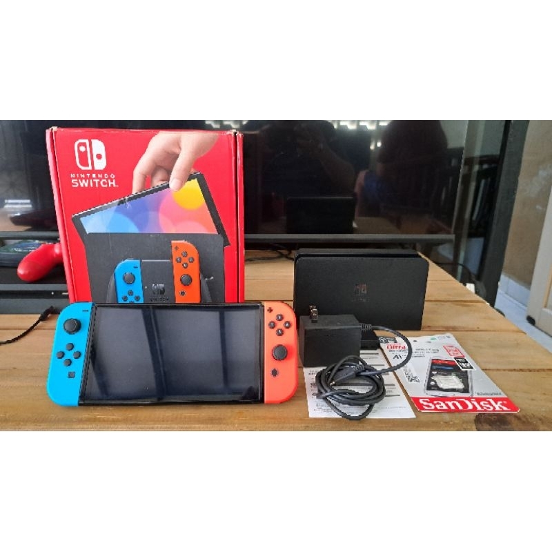 Nintendo switch Oled Cfw 256gb Fullgame