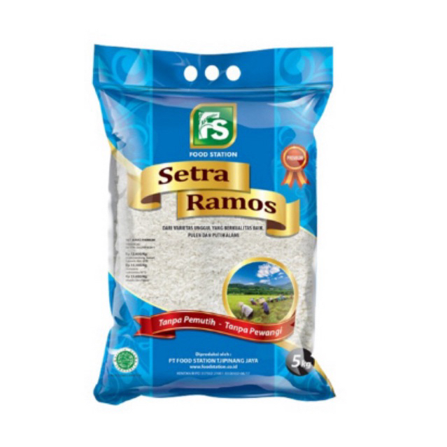 

Beras Setra ramos fs Beras premium Beras pulen berkualitas Beras promo Beras murah