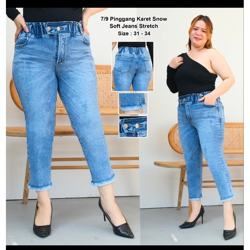 Mvl celana jeans jumbo 7/9