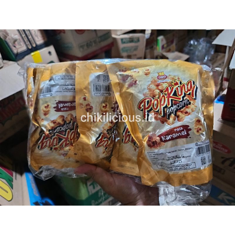 

Pop King Pop Corn Rasa Karamel (isi 5 bks)