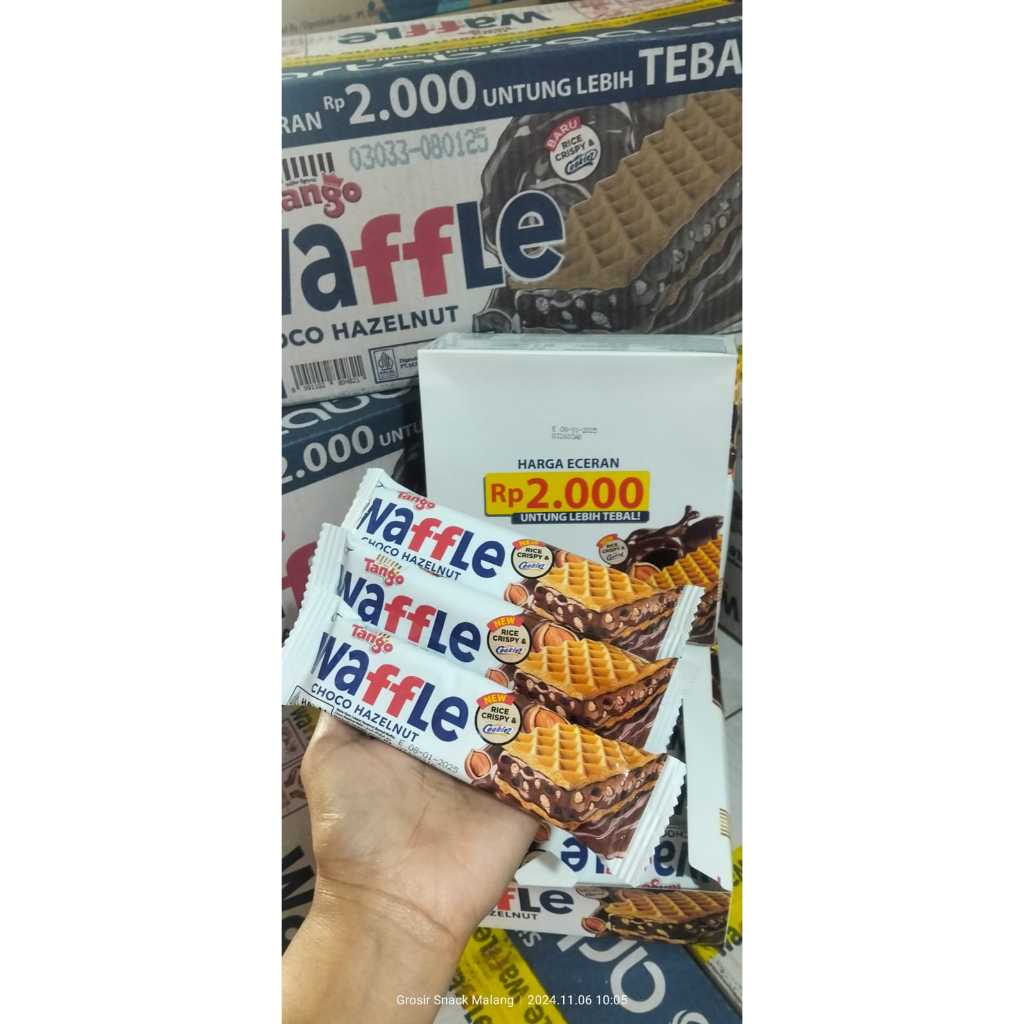 

AR Snack 6pack Tango Waffle 25gr