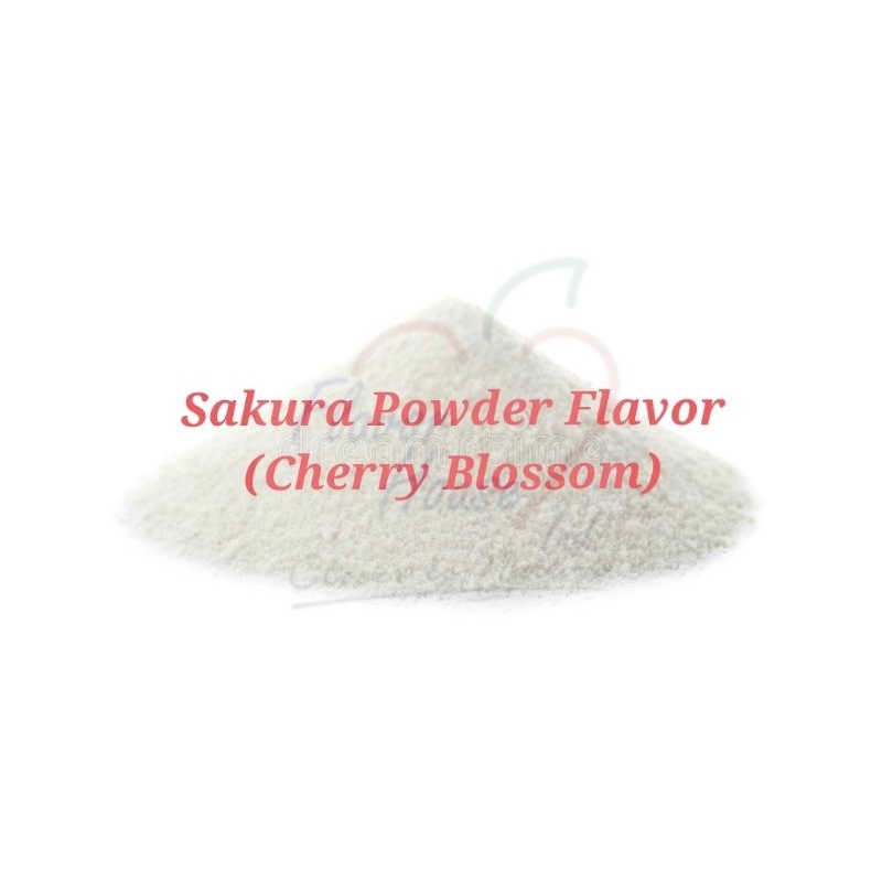 

Sakura Powder Flavor (Cherry Blossom) kemasan 100 gr