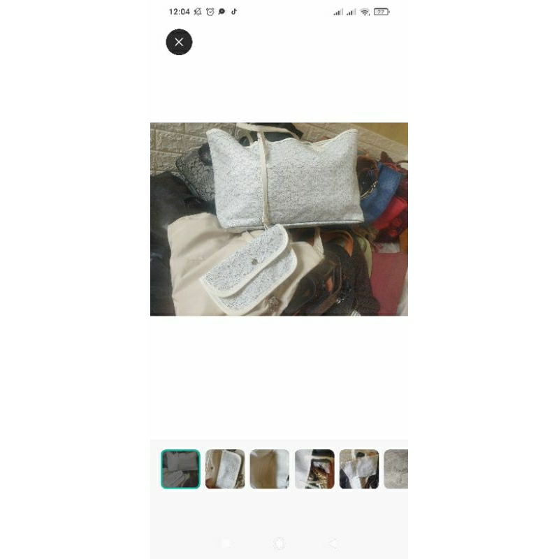 goyor set pocket putih