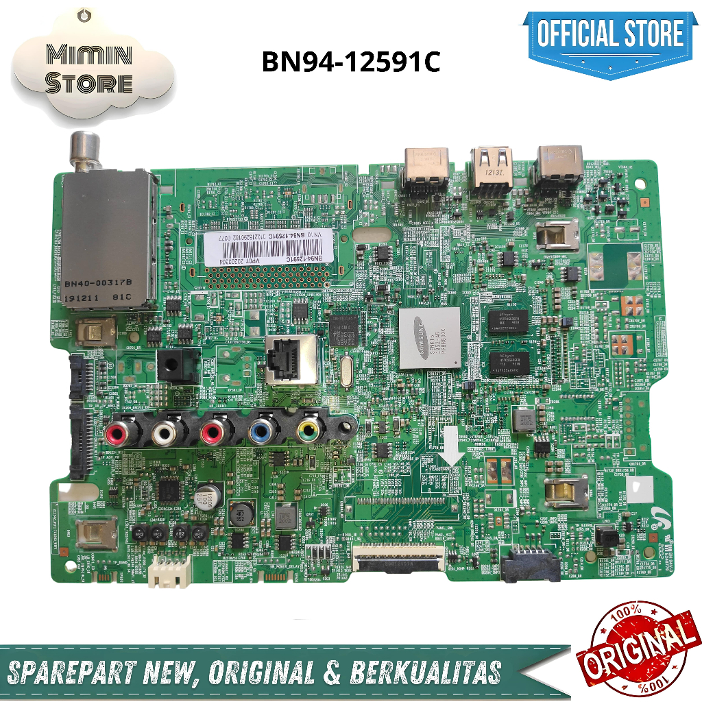 MAINBOARD TV LED SAMSUNG ORIGINAL TIPE UA40J5200DK UA40J5250DK