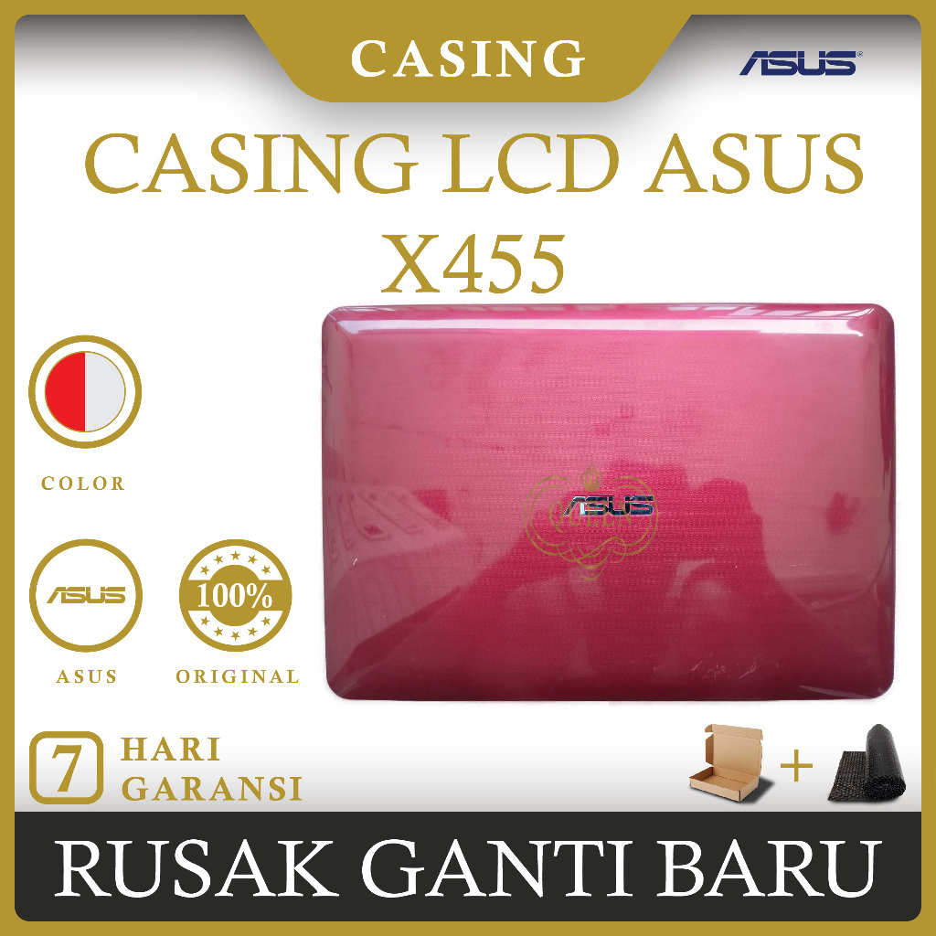 CASING COVER LCD LAPTOP ASUS X455
