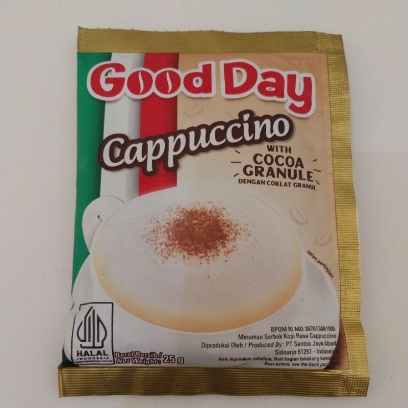 

Good Day Cappuccino with cocoa granule 25g