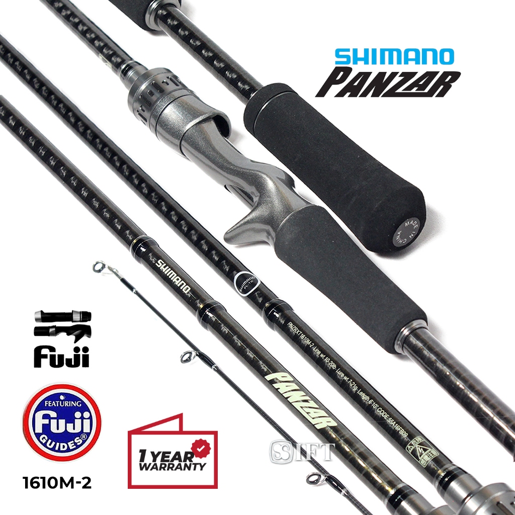 Joran BC Shimano PANZAR XT 1610 166 168 ML/M/LBFS Baitcasting Fuji Original