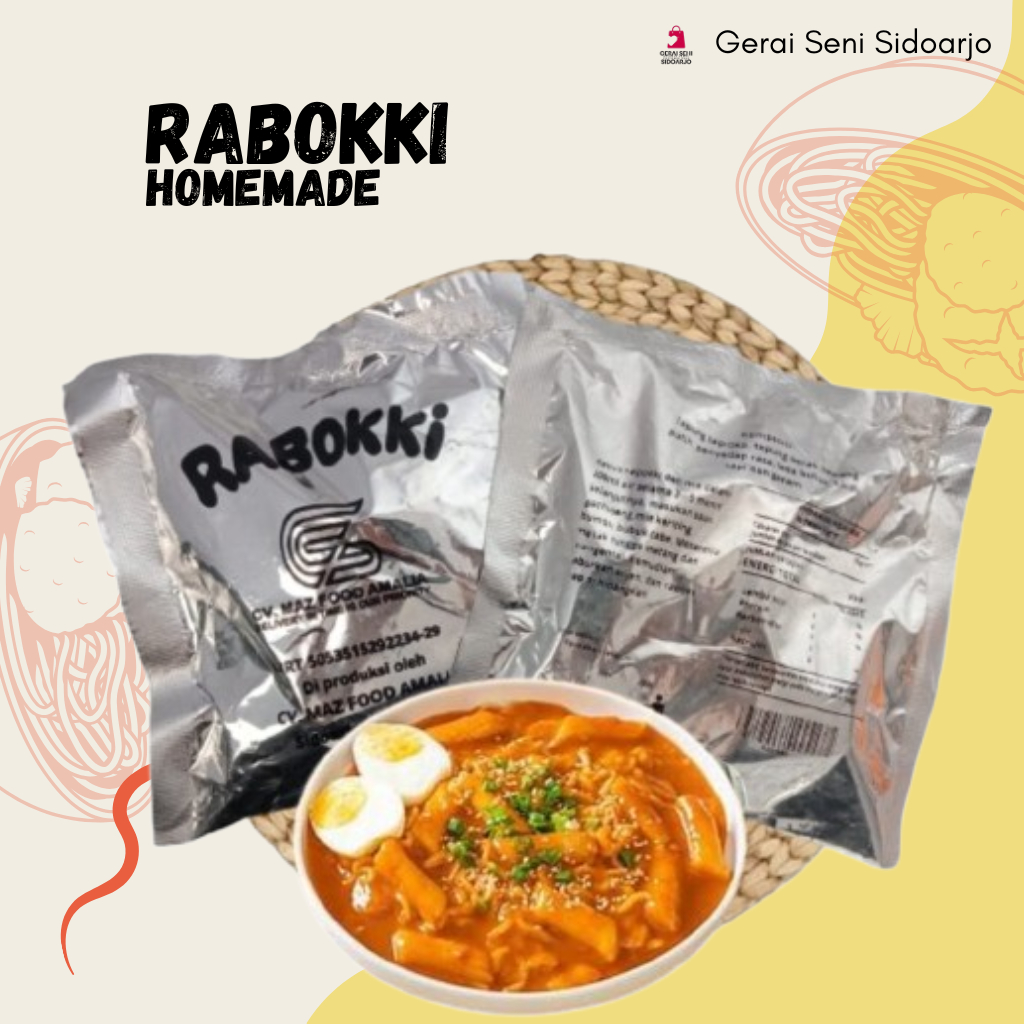 RAPPOKI TOEBOKKI ENAK HALAL /TERMURAH