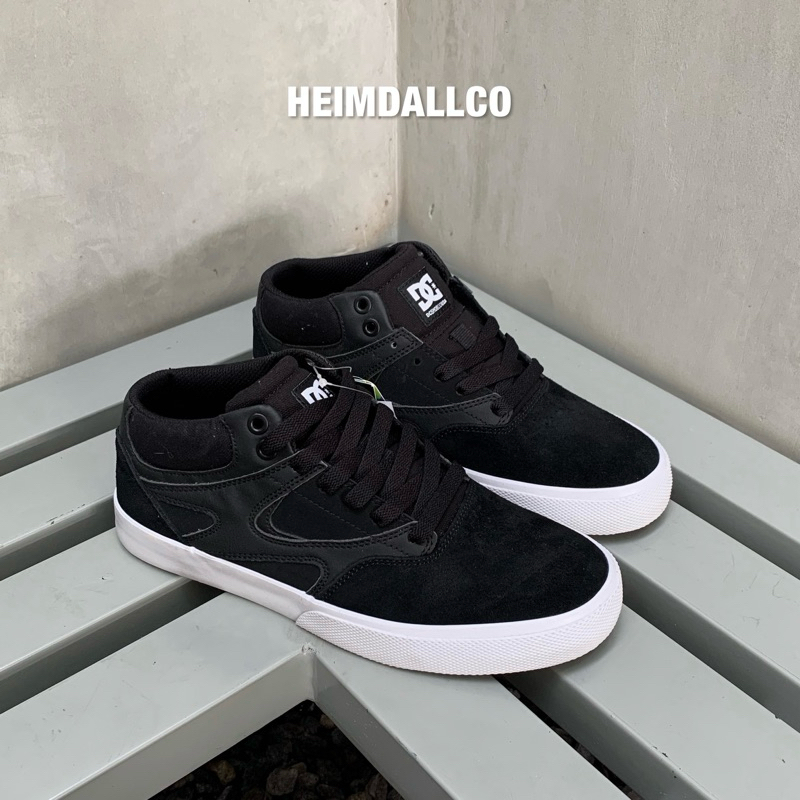 DC Shoes Kalis Vulc Mid Sd Black White Original