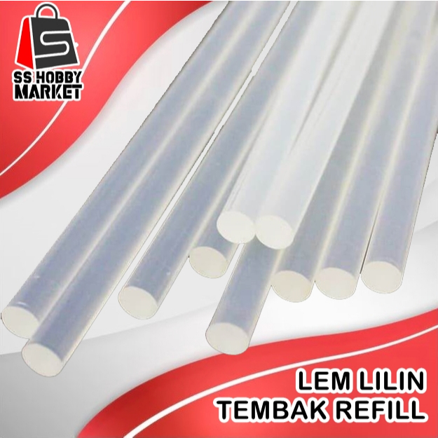 

Lem tembak lilin bening / lem bakar
