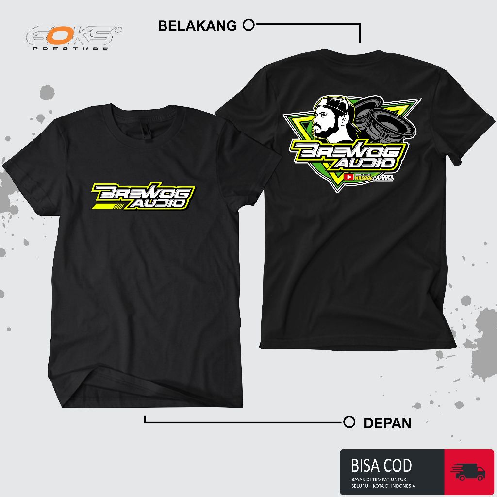 KAOS BAJU BREWOG AUDIO / BREWOK BETAVO TERBARU - MasbRe Channel