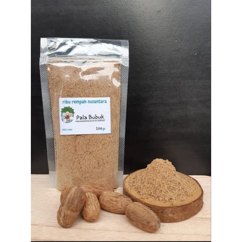 

02. rempah-rempah pala bubuk halus siap saji