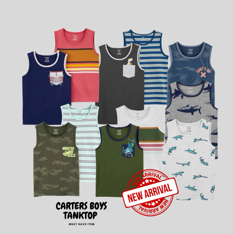 ABH524 Tanktop Anak Laki Laki Cart*rs