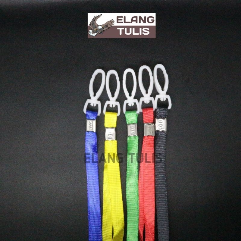 

1 Pcs BIG Tali Gantungan Lanyard | Tali Name Tag | Tali ID Card Kait Plastik