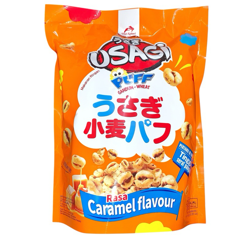 

USAGI PUFF GANDUM-WHEAT RASA CARAMEL FLAVOUR (8x10g)