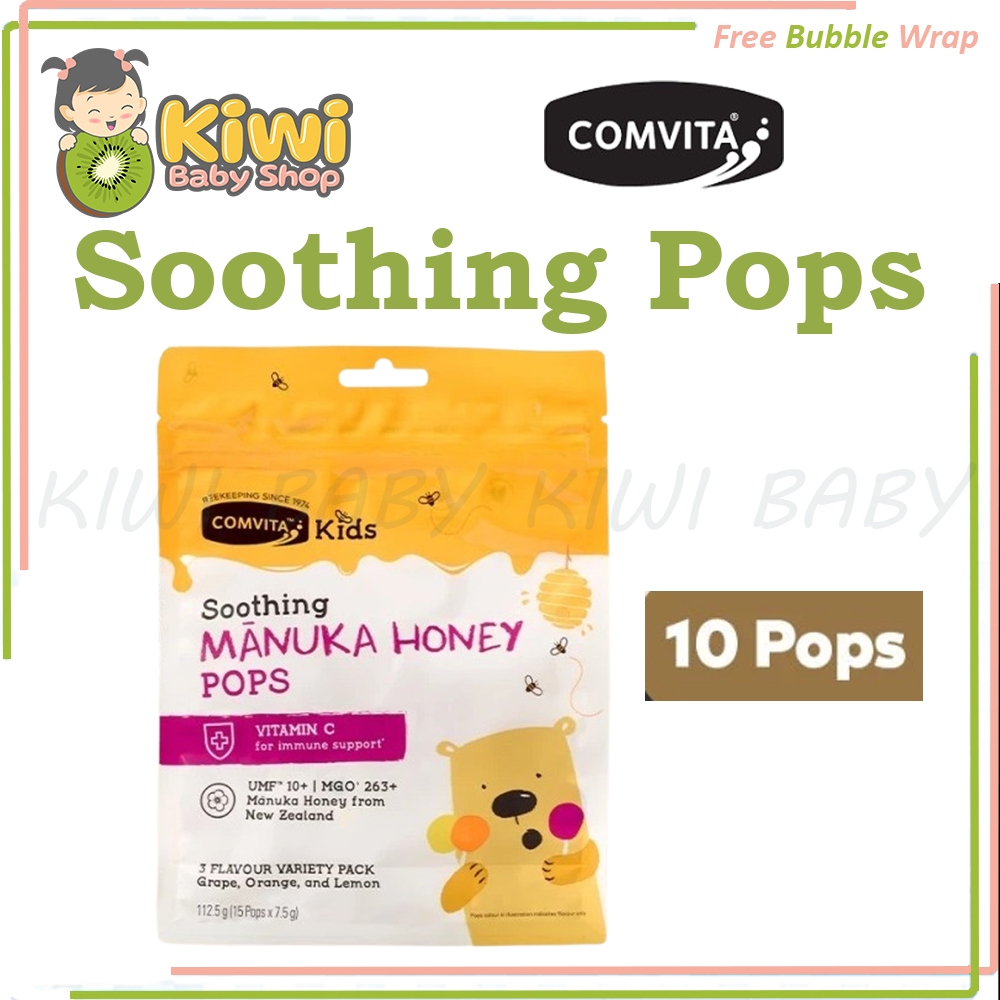 

Comvita Kids Soothing Pops with UMF 10+ Manuka Honey