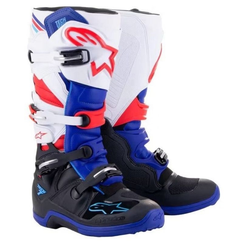 SEPATU CROSS ALPINESTAR TECH 7 NEW COLOR ORIGINAL