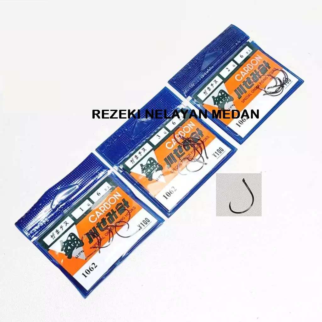 Mata Kail / Hook CARBON 1062 | Mata Pancing Udang