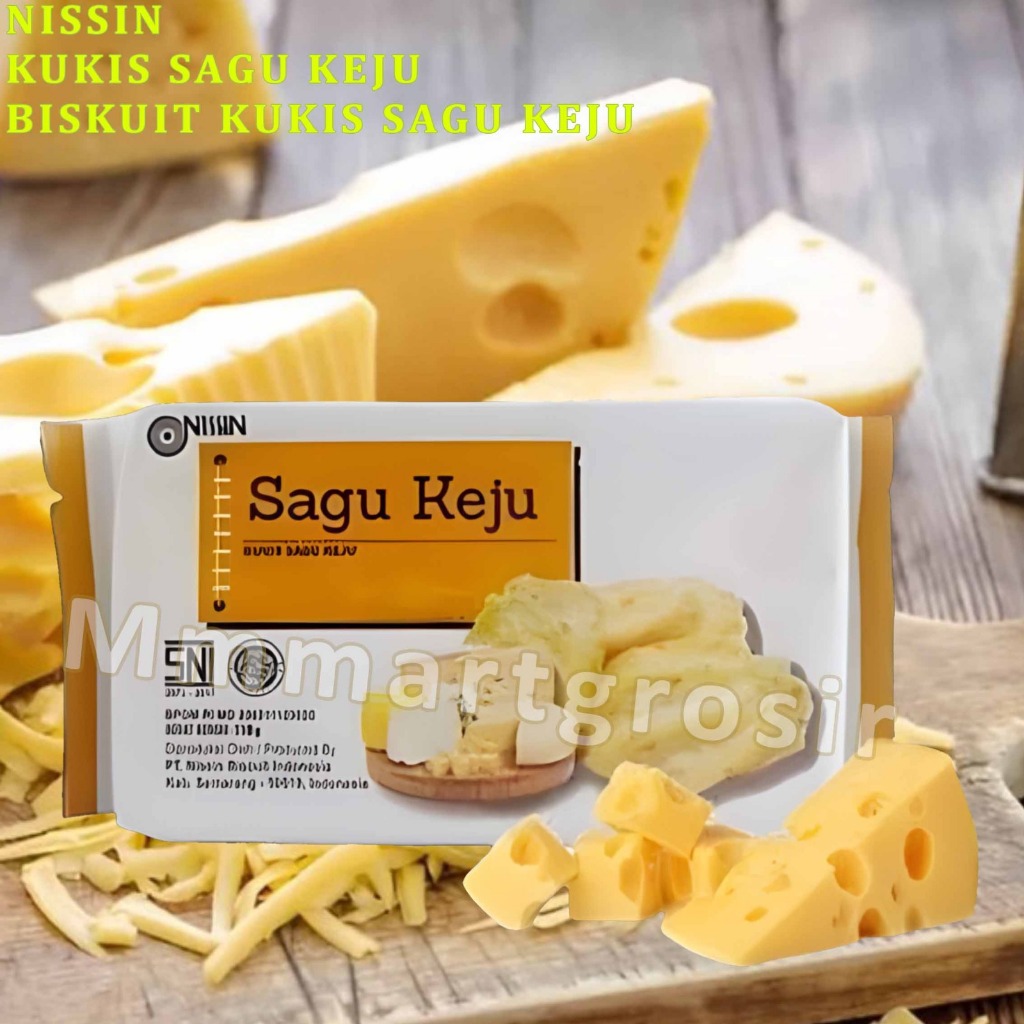 

Nissin / Kukis Sagu Keju / Biskuit Kukis Sagu Rasa Keju / 110gr