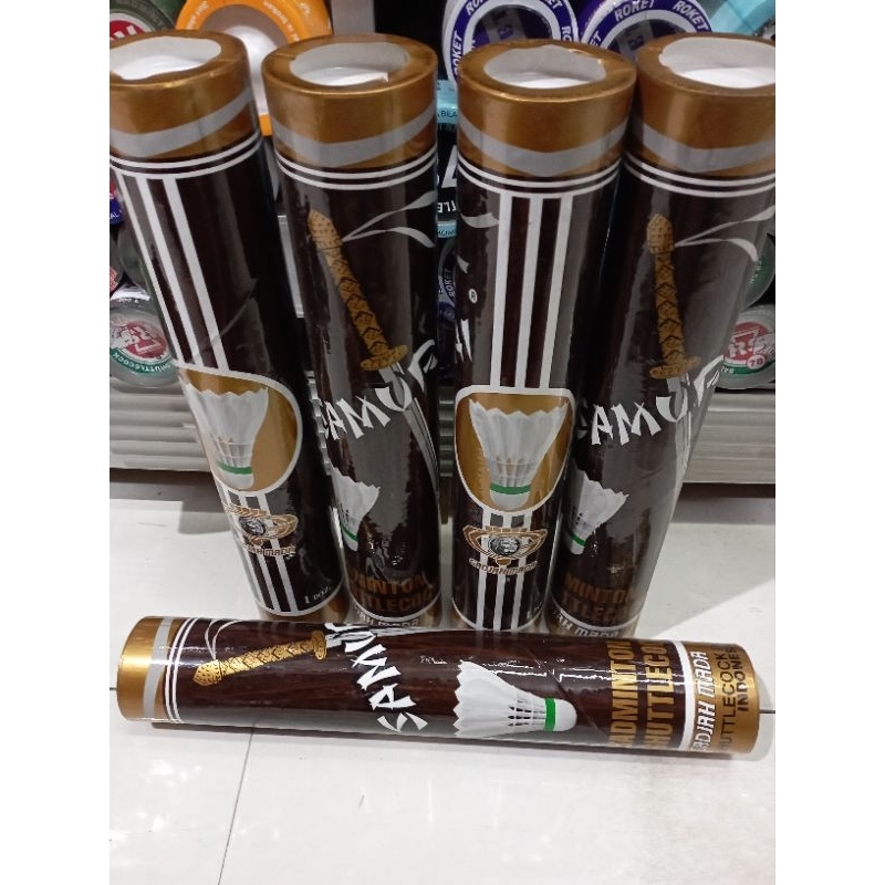 shuttlecock samurai coklat