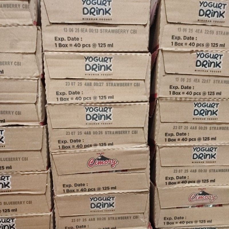 

New // 1Dus Cimory Yogurt Drink 125 Ml Khusus Sameday / Instan // 100% Original